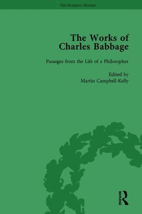 Charles Babbage, Martin Campbell-Kelly - Works of Charles Babbage Vol 11, Inbunden