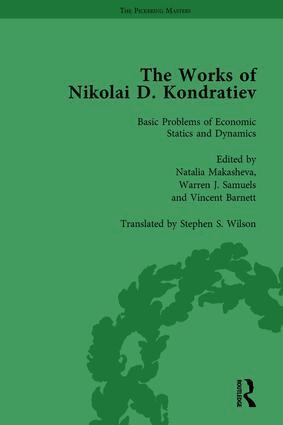 Natalia Makasheva, Warren J Samuels, Vincent Barnett - Works of Nikolai D Kondratiev Vol 2, Inbunden