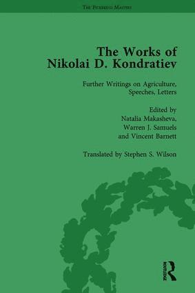 Natalia Makasheva, Warren J Samuels, Vincent Barnett, Warren J. Samuels - Works of Nikolai D Kondratiev Vol 4, Inbunden