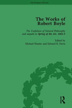Michael Hunter, Edward B Davis, Edward B. Davis - Works of Robert Boyle, Part I Vol 3, Inbunden