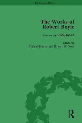 Michael Hunter, Edward B Davis, Edward B. Davis - Works of Robert Boyle, Part I Vol 4, Inbunden