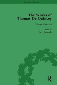 bokomslag The Works of Thomas De Quincey, Part I Vol 1