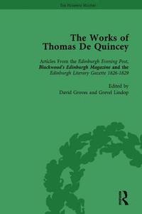 bokomslag The Works of Thomas De Quincey, Part I Vol 6