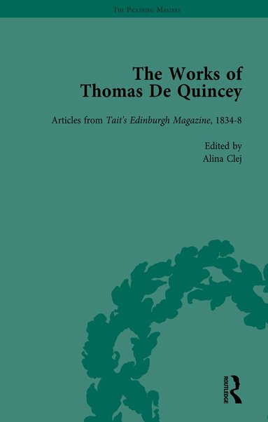 Grevel Lindop, Barry Symonds - Works of Thomas De Quincey, Part II vol 10, Inbunden