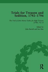 bokomslag Trials for Treason and Sedition, 1792-1794, Part II vol 7