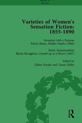 Andrew Maunder, Sally Mitchell, Tamar Heller, Mark Knight, Graham Law - Varieties of Women's Sensation Fiction, 1855-1890 Vol 4, Inbunden