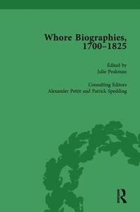 bokomslag Whore Biographies, 1700-1825, Part I Vol 1