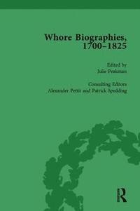 bokomslag Whore Biographies, 1700-1825, Part I Vol 2