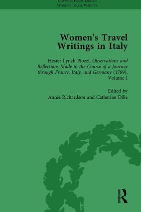 Stephen Bending, Stephen Bygrave, Donatella Badin, Catherine Dille, Betty Hagglund - Women's Travel Writings in Italy, Part I Vol 3, Inbunden