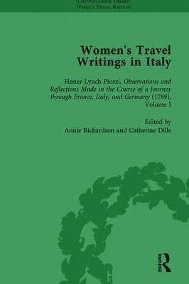 bokomslag Women's Travel Writings in Italy, Part I Vol 3