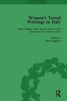 Jennie Batchelor, Donatella Badin, Julia Banister, Betty Hagglund - Women's Travel Writings in Italy, Part II vol 5, Inbunden