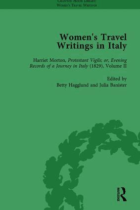 Jennie Batchelor, Donatella Badin, Julia Banister, Betty Hagglund - Women's Travel Writings in Italy, Part II vol 9, Inbunden