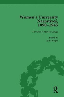 bokomslag Women's University Narratives, 18901945, Part I Vol 2
