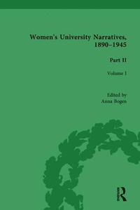 bokomslag Women's University Narratives, 1890-1945, Part II