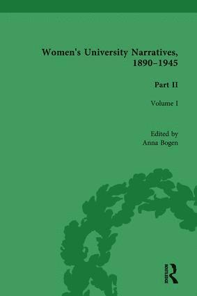 bokomslag Women's University Narratives, 1890-1945, Part II