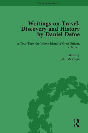 W R Owens, P N Furbank, D W Hayton, N H Keeble, John McVeagh, Andrew Wear - Writings on Travel, Discovery and History by Daniel Defoe, Part I Vol 1, Inbunden