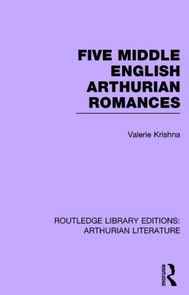 Valerie Krishna - Five Middle English Arthurian Romances, Inbunden