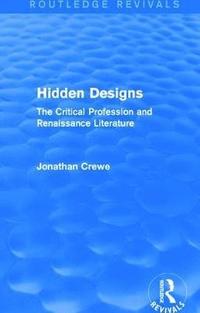 bokomslag Hidden Designs (Routledge Revivals)