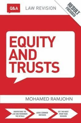 Mohamed Ramjohn, UK) Ramjohn, Mohamed (University of West London - Q&A Equity & Trusts, Häftad