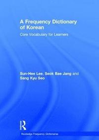 bokomslag A Frequency Dictionary of Korean