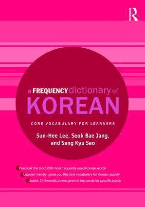 A Frequency Dictionary of Korean 1