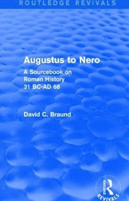 Augustus to Nero (Routledge Revivals) 1