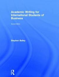 bokomslag Academic Writing for International Students of Business