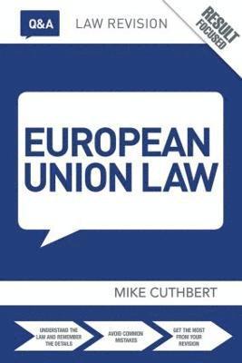 Michael Cuthbert - Q&A European Union Law, Häftad