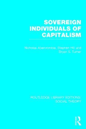 bokomslag Sovereign Individuals of Capitalism (RLE Social Theory)