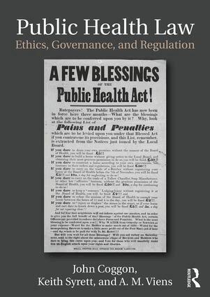 John Coggon, Keith Syrett, A. M. Viens - Public Health Law, Häftad