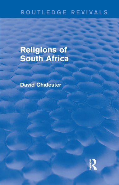 bokomslag Religions of South Africa (Routledge Revivals)