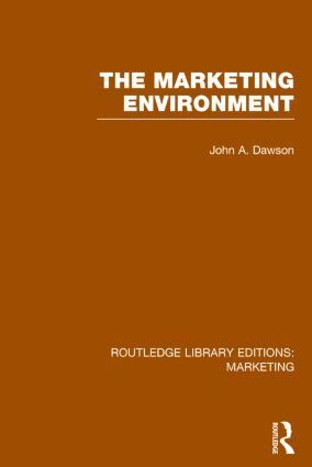 John Dawson - Marketing Environment (RLE Marketing), Inbunden