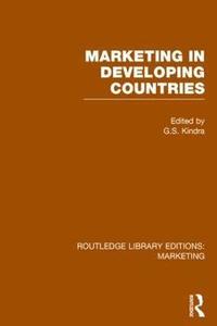 bokomslag Marketing in Developing Countries (RLE Marketing)