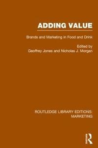 bokomslag Adding Value (RLE Marketing)