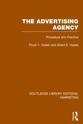 bokomslag The Advertising Agency (RLE Marketing)