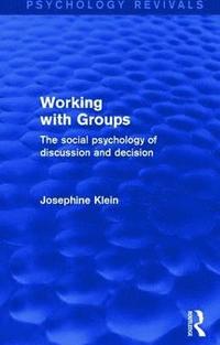 bokomslag Working with Groups (Psychology Revivals)