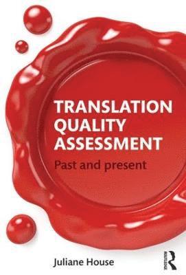 bokomslag Translation Quality Assessment