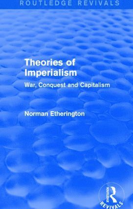 bokomslag Theories of Imperialism (Routledge Revivals)