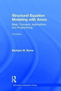 bokomslag Structural Equation Modeling With AMOS
