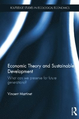 bokomslag Economic Theory and Sustainable Development