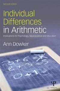 bokomslag Individual Differences in Arithmetic