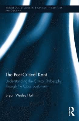 bokomslag Post-Critical Kant