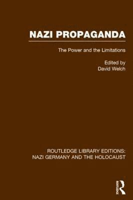 bokomslag Nazi Propaganda (RLE Nazi Germany & Holocaust)