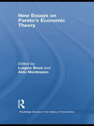 Luigino Bruni, Aldo Montesano - New Essays on Pareto's Economic Theory, Häftad