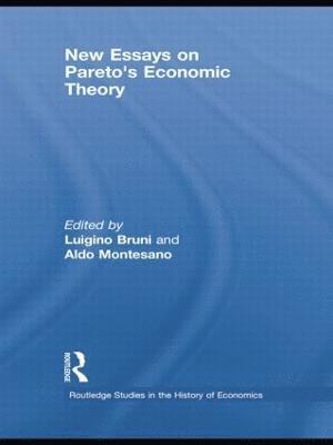 bokomslag New Essays on Paretos Economic Theory