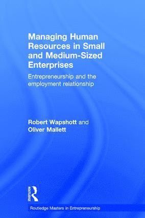 bokomslag Managing Human Resources in Small and Medium-Sized Enterprises