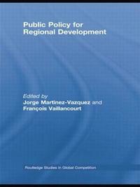 bokomslag Public Policy for Regional Development