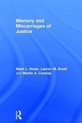 bokomslag Memory and Miscarriages of Justice