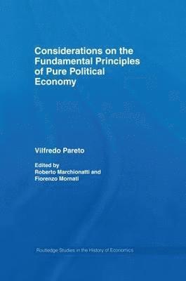 bokomslag Considerations on the Fundamental Principles of Pure Political Economy