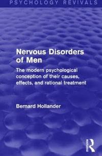 bokomslag Nervous Disorders of Men